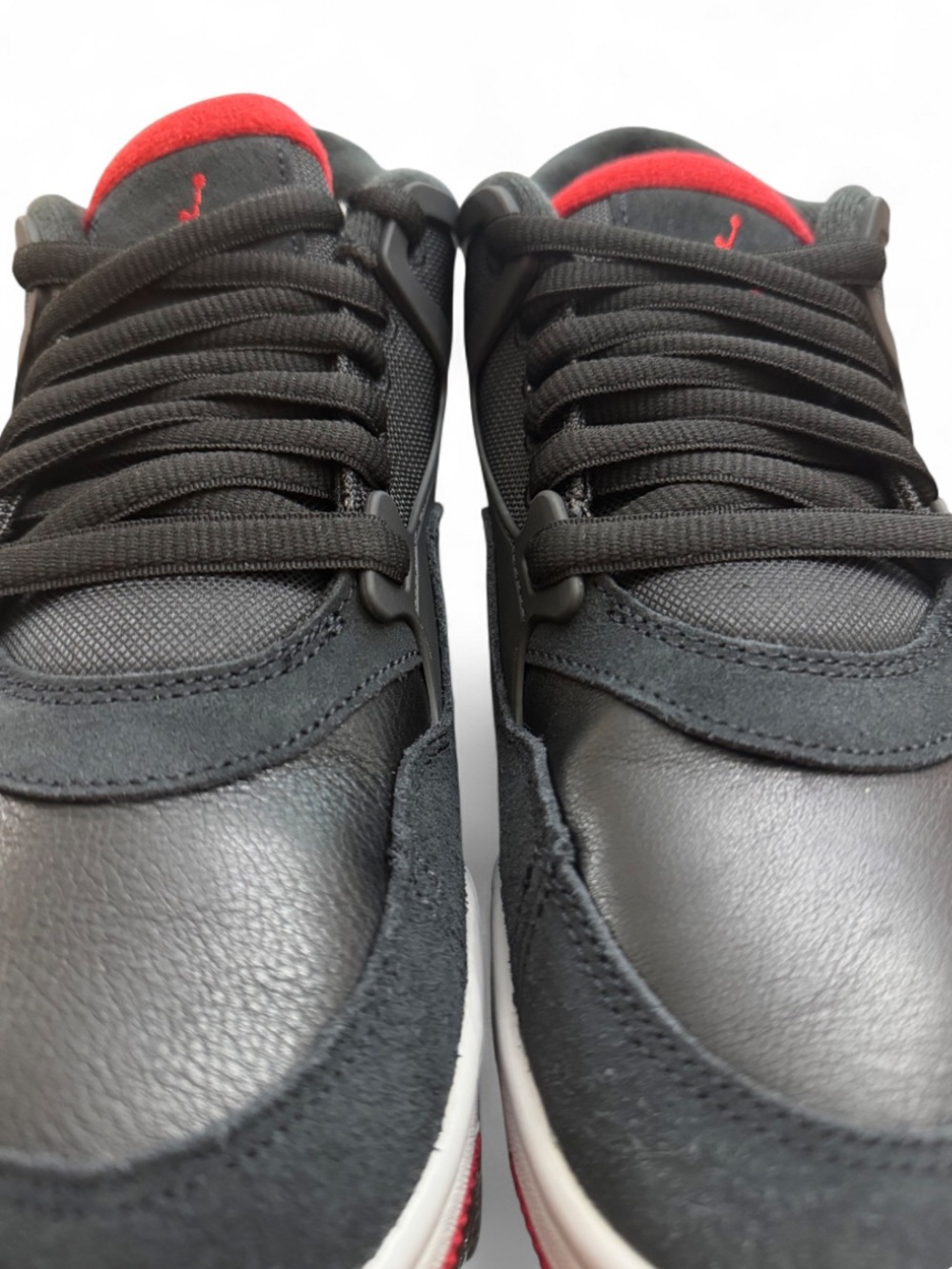 Nike Air Jordan 4 RM ‘Black Cement’ Shoes Size US Men’s 9.5/ Women’s 11 (NEW) - Picture 3 of 8